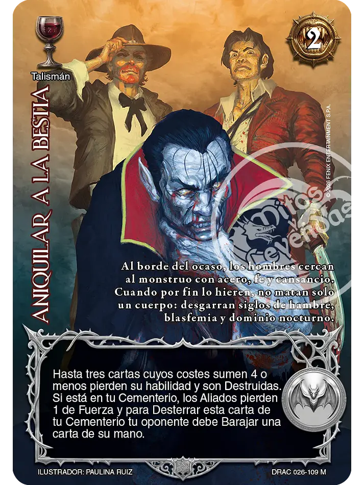 Aniquilar a la Bestia (Drácula - Mega Real) 1