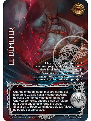 El Démeter (Drácula - Mega Real)