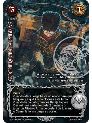 Cochero de Sombras (Drácula - Mega Real)