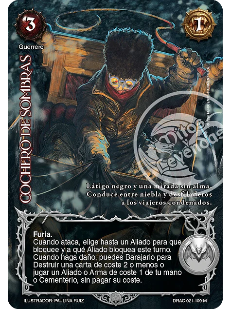 Cochero de Sombras (Drácula - Mega Real) 1