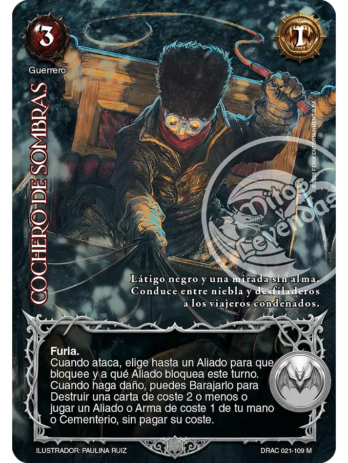 Cochero de Sombras (Drácula - Mega Real) 1