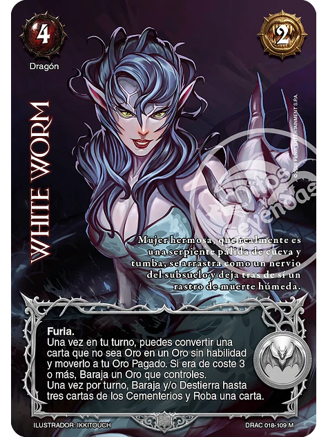 White Worm (Drácula - Mega Real) 1