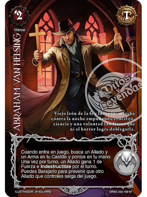 Abraham Van Helsing (Drácula - Mega Real) 1