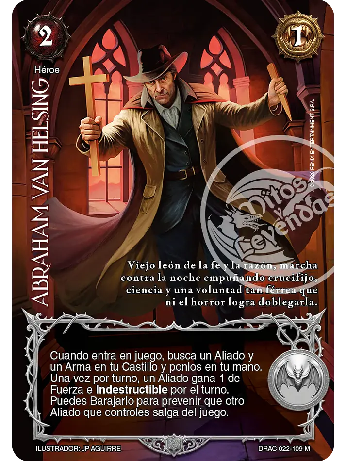 Abraham Van Helsing (Drácula - Mega Real) 1