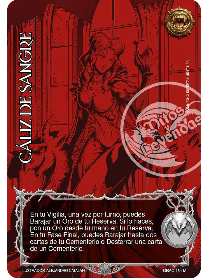 Cáliz de Sangre (Drácula - Mega Real) 1