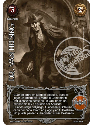 Dr. Van Helsing (Drácula - Legendaria)