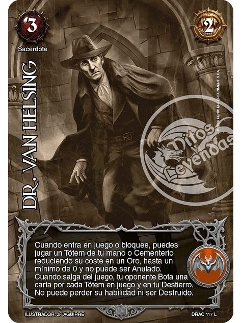 Dr. Van Helsing (Drácula - Legendaria) 1