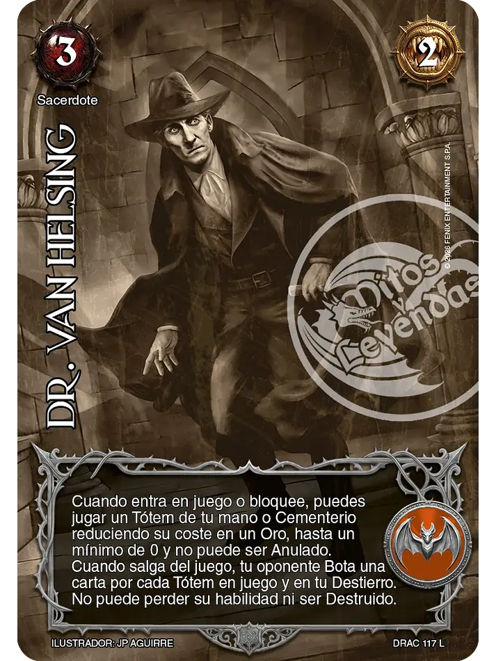 Dr. Van Helsing (Drácula - Legendaria) 1