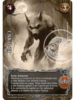 El Lobo (Drácula - Legendaria)