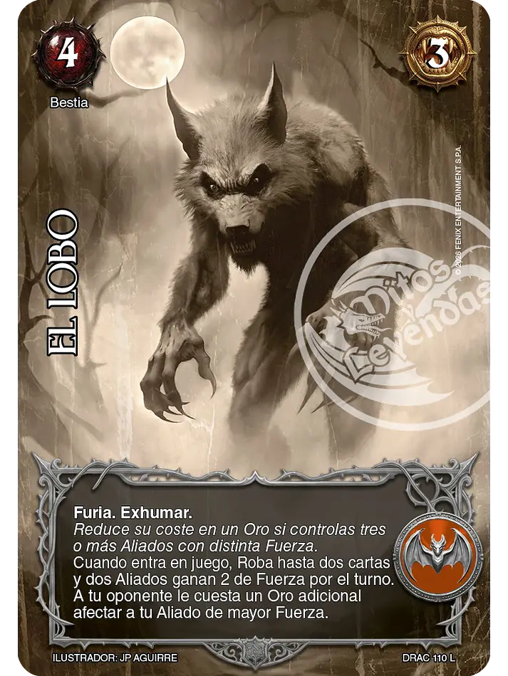El Lobo (Drácula - Legendaria) 1