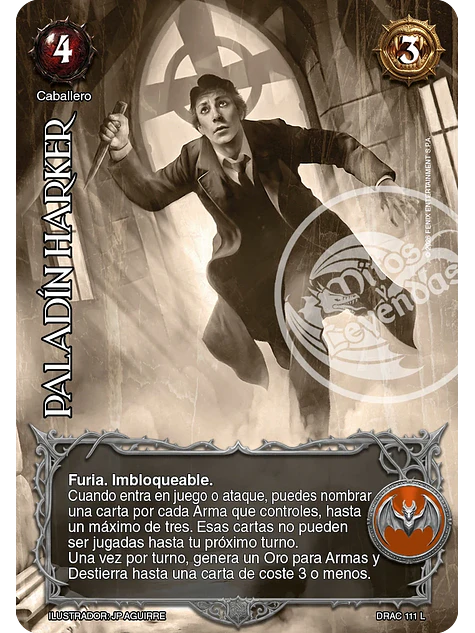 Paladín Harker (Drácula - Legendaria) 1
