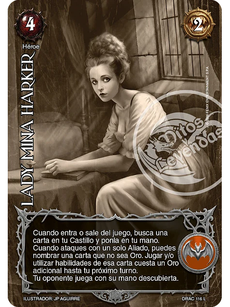 Lady Mina Harker (Drácula - Legendaria) 1