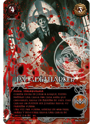 Paladín Harker (Drácula - Legendaria Alternativa)