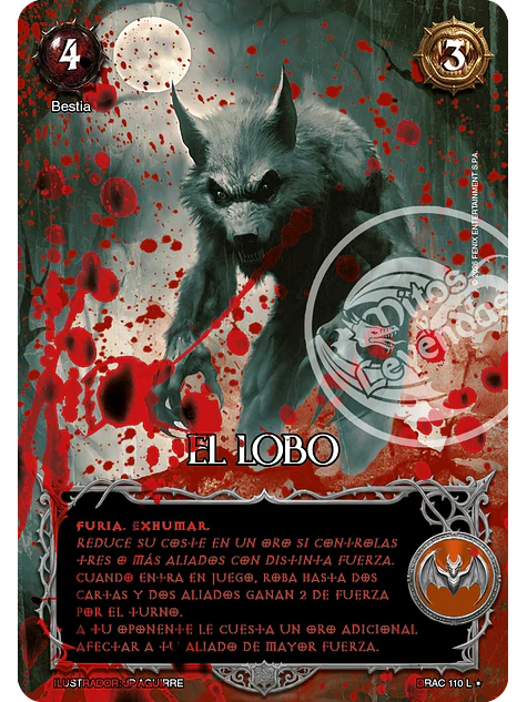 El Lobo (Drácula - Legendaria Alternativa) 1