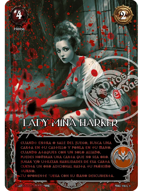 Lady Mina Harker (Drácula - Legendaria Alternativa) 1