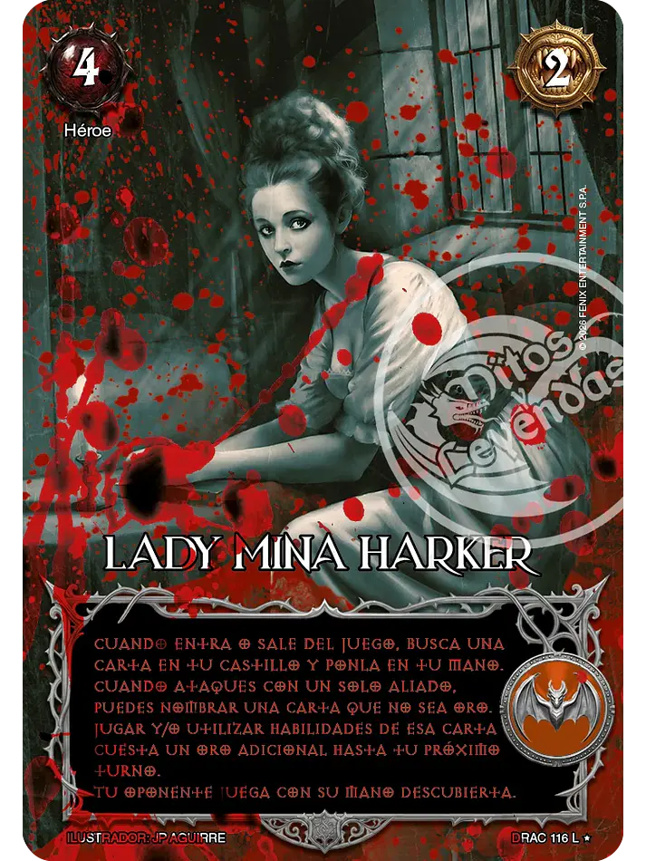Lady Mina Harker (Drácula - Legendaria Alternativa) 1