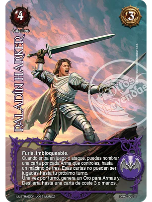 Paladín Harker (Drácula - Secreta)