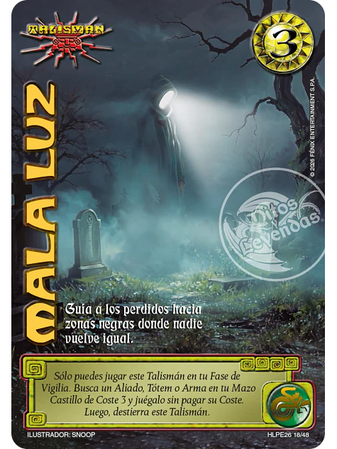 Mala Luz (HLPE26 - Tinieblas) 1