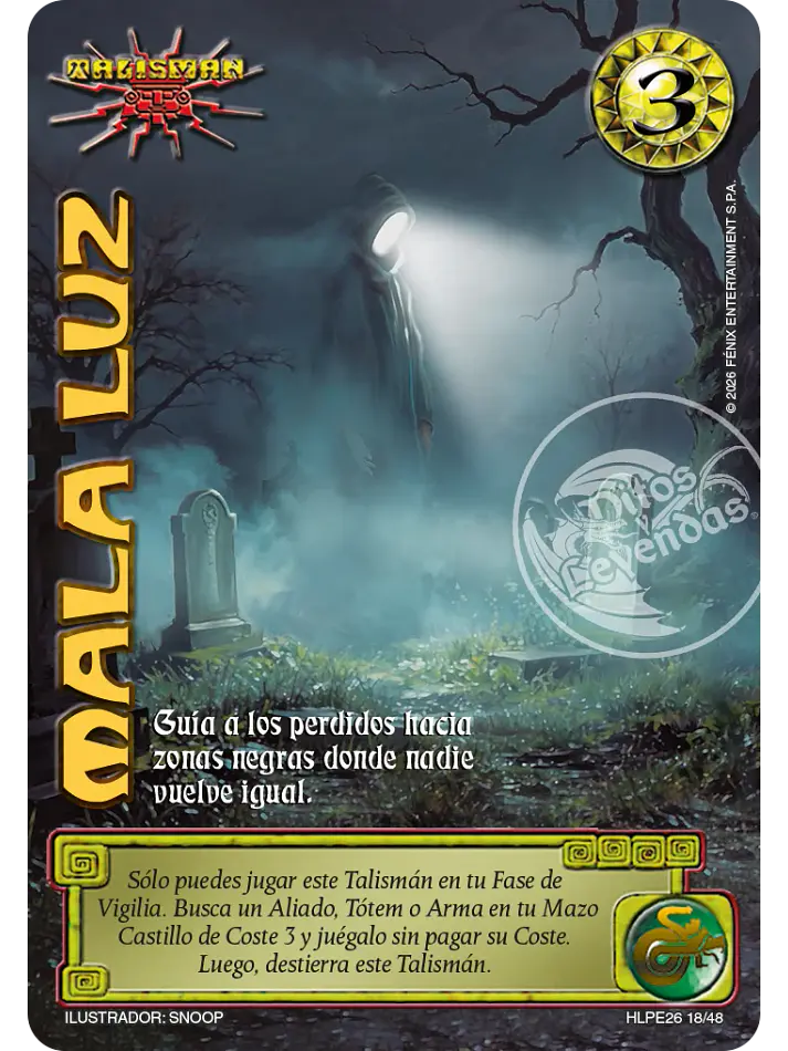 Mala Luz (HLPE26 - Tinieblas) 1