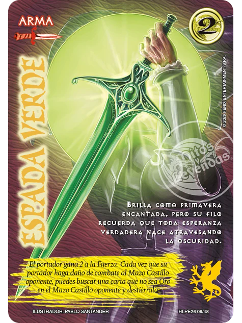 Espada Verde (HLPE26 - Tinieblas) 1
