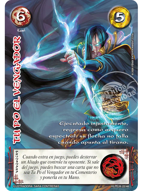 Tu Po el Vengador (HLPE26 - Tinieblas) 1