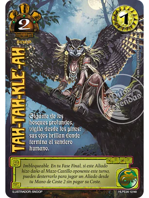 Tah-tah-kle'-ah (HLPE26 - Tinieblas)