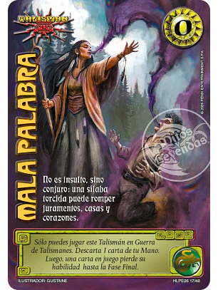Mala Palabra (HLPE26 - Tinieblas)