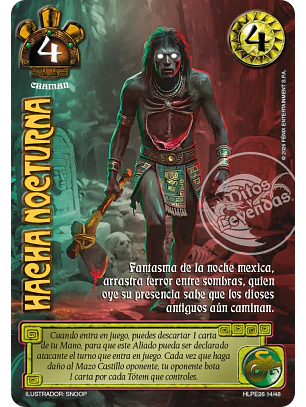 Hacha Nocturna (HLPE26 - Tinieblas)