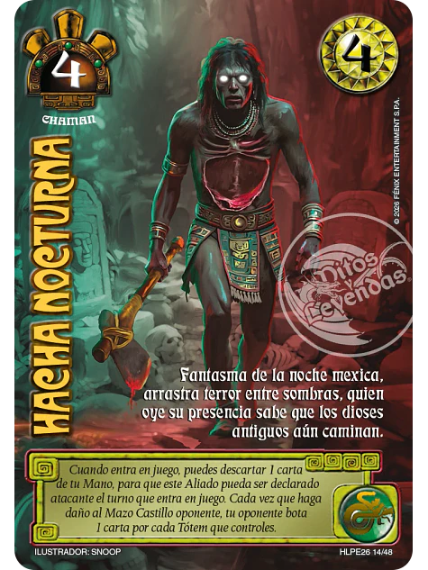 Hacha Nocturna (HLPE26 - Tinieblas) 1