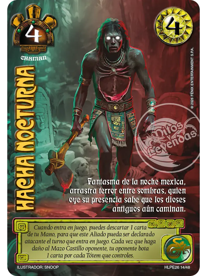 Hacha Nocturna (HLPE26 - Tinieblas) 1