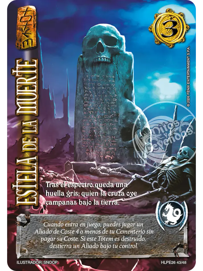 Estela de la Muerte (HLPE26 - Abismo) 1