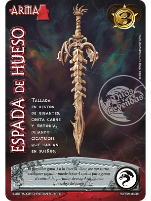 Espada de Hueso (HLPE26 - Abismo)