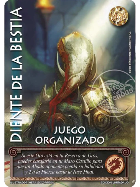 Diente de la Bestia (Juego Organizado) 1