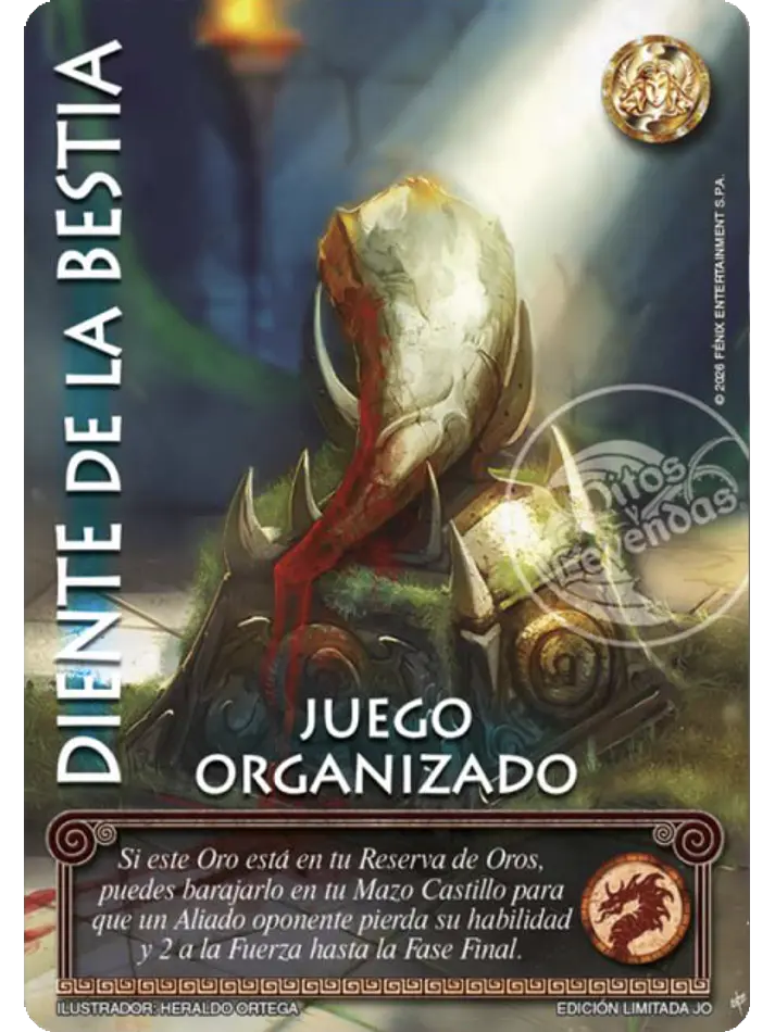 Diente de la Bestia (Juego Organizado) 1