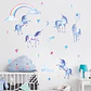 Unicornios Celestiales | Pack 2 Vinilos Decorativos Infantiles 90 × 30 cm - Miniatura 2