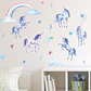 Unicornios Celestiales | Pack 2 Vinilos Decorativos Infantiles 90 × 30 cm - Miniatura 4