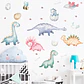 Dinosaurios bebes 2 x (90x30cm) | Vinilo sticker pared - Miniatura 4