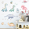 Dinosaurios bebes 2 x (90x30cm) | Vinilo sticker pared