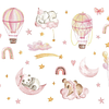 Dulces sueños Baby  girl Vinilo Sticker Pared