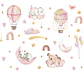 Dulces sueños Baby  girl Vinilo Sticker Pared - Miniatura 2