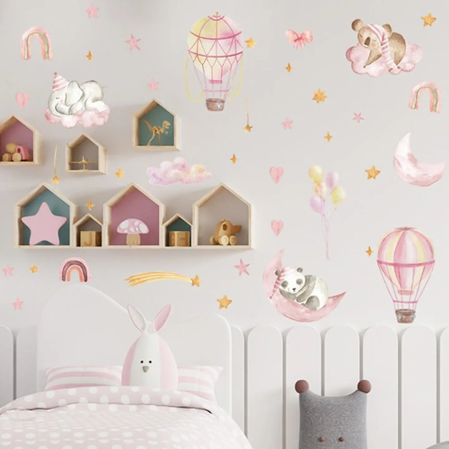 Dulces sueños Baby  girl Vinilo Sticker Pared 5