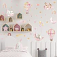 Dulces sueños Baby  girl Vinilo Sticker Pared - Miniatura 5