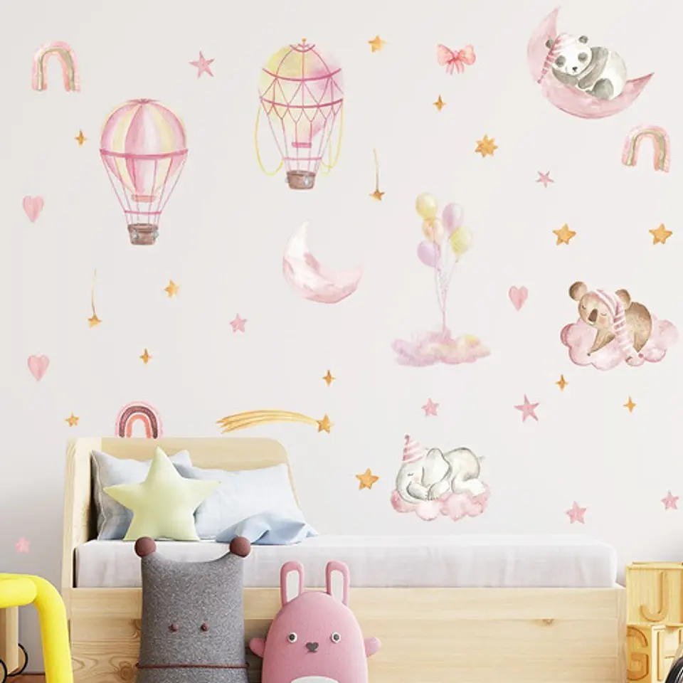Dulces sueños Baby  girl Vinilo Sticker Pared 7