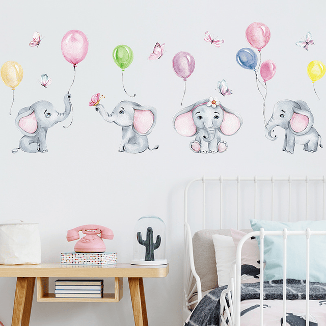 Elfantes Fantes | Vinilo sticker pared