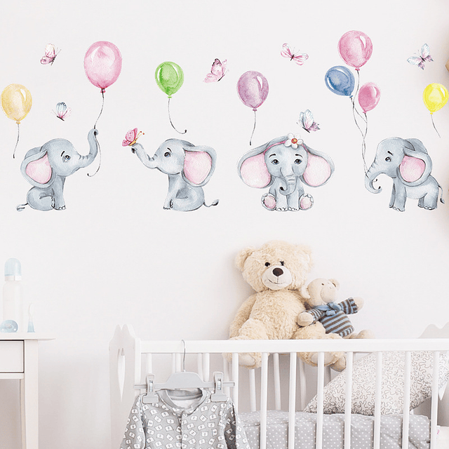 Elfantes Fantes | Vinilo sticker pared