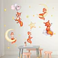 Zorritos Soñadores | Lámina Vinilo Decorativa Infantil 90 × 30 cm - Miniatura 2