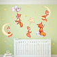 Zorritos Soñadores | Lámina Vinilo Decorativa Infantil 90 × 30 cm - Miniatura 6