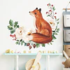 Zorro enamorado | Vinilo sticker pared