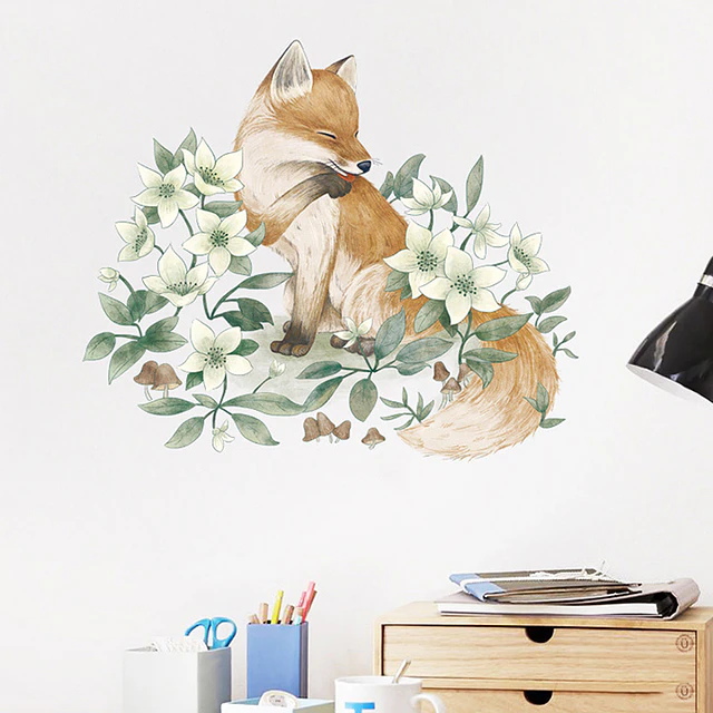 La Zorra enamorada | Vinilo sticker pared