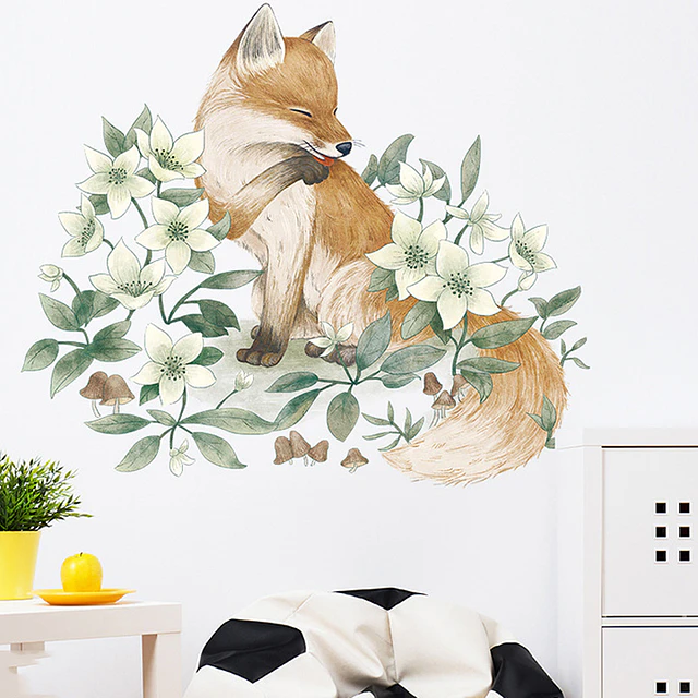 La Zorra enamorada | Vinilo sticker pared